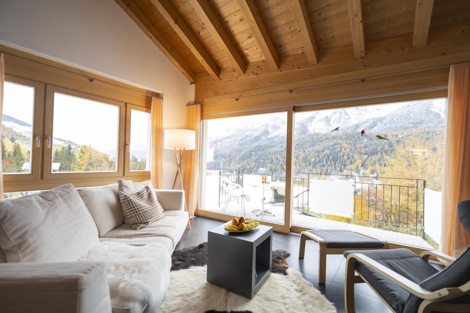 Ferienwohnung Chasa Capricornin Scuol Exterior foto